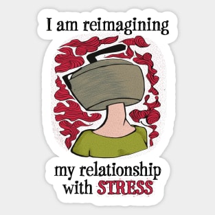 Relationship With Stress Sticker